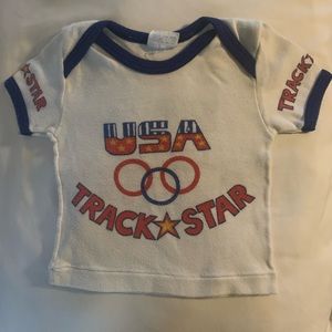 Vintage Baby USA Track Star shirt